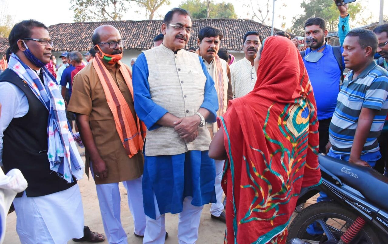 BJP Team Visits Mayurbhanj Village In Odisha Jharkhand Border