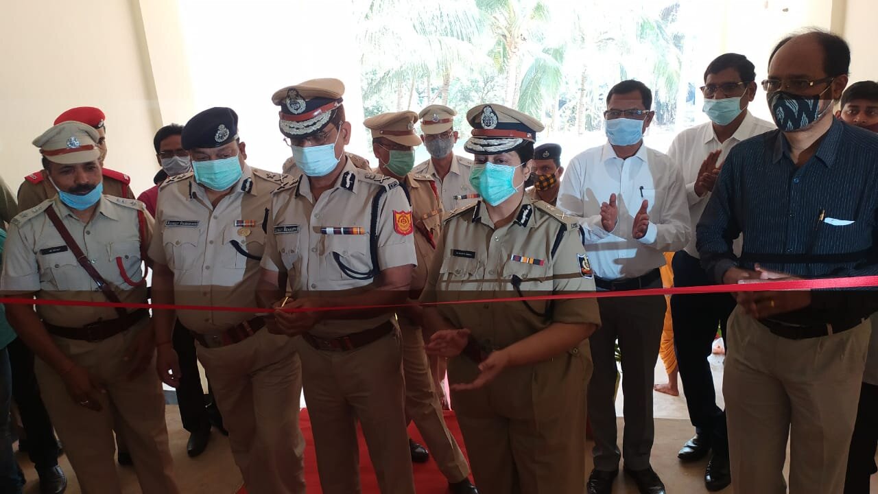 Odisha Fire Service DG Inaugurated Civil Defence Training Institute Building