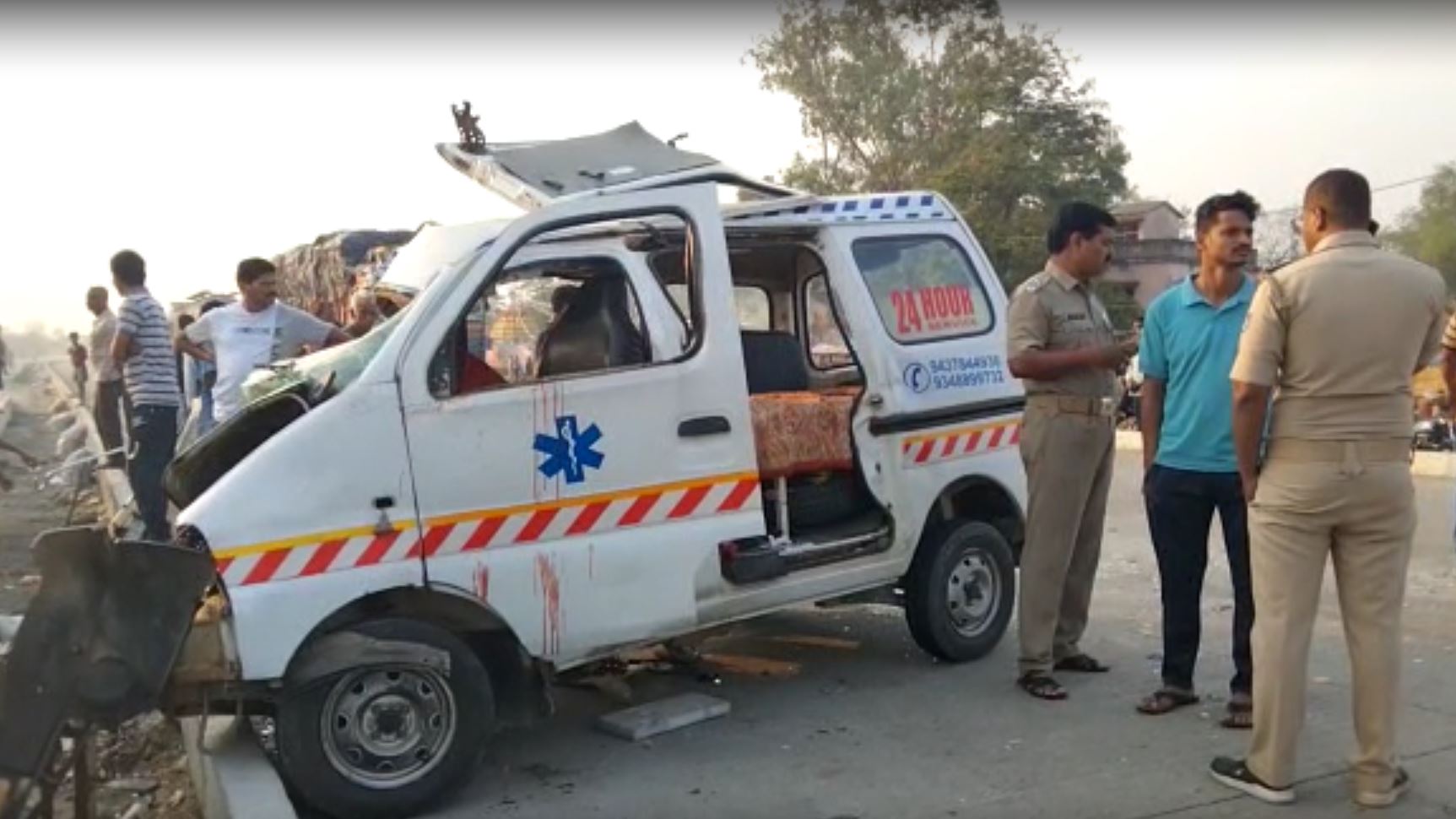 Ambulance Accident In Angul Died