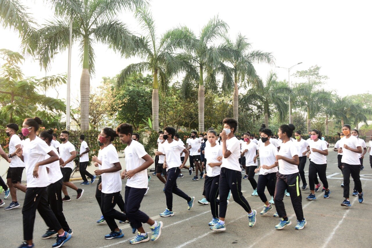 Biju Patnaik Mini Marathon held at Kalinga Stadium