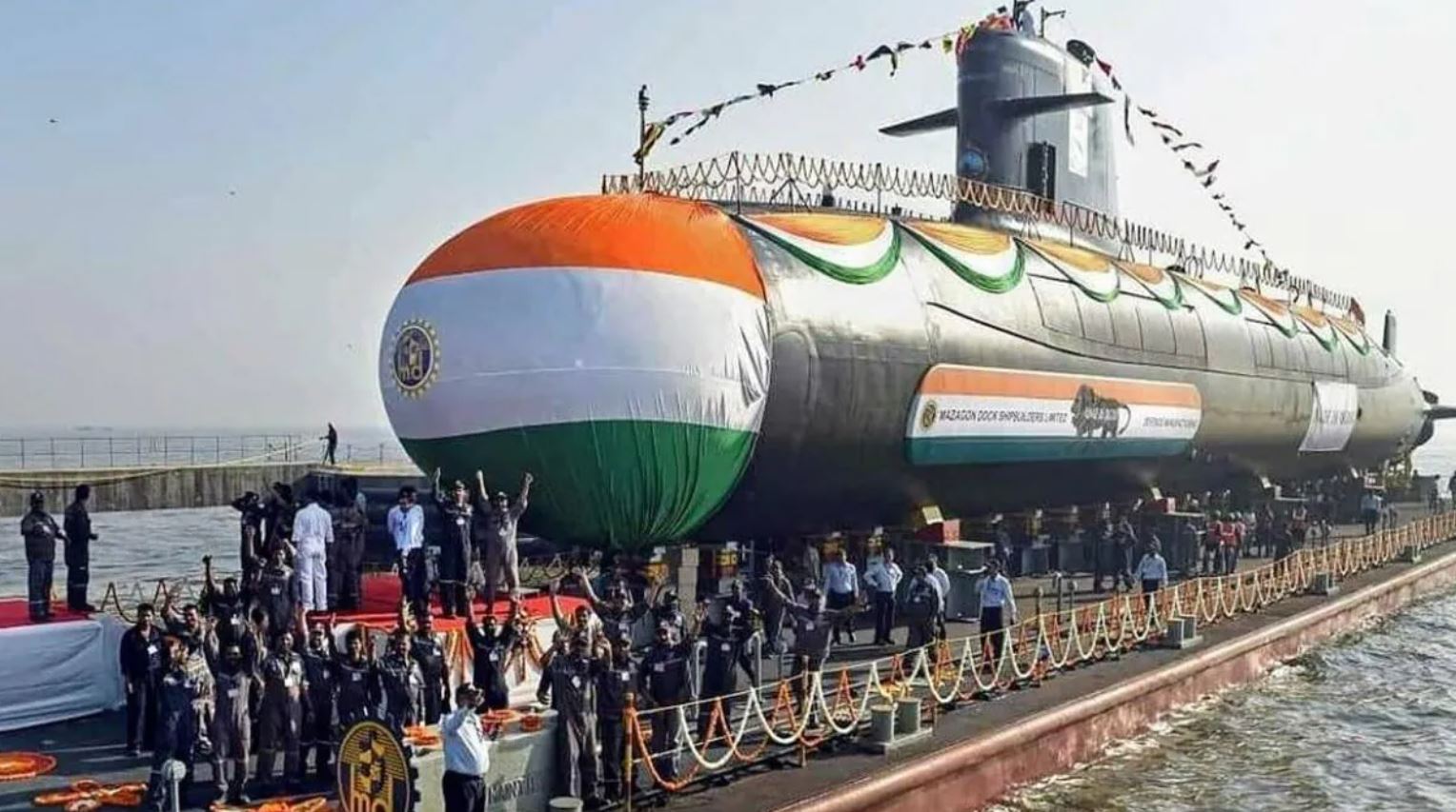 INS Karanj In Indian Navy Commissioned Scorpene Class Submarine Made In India