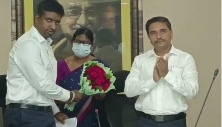 IAS Dibyajyoti Parida Takes Charge As Ganjam Collector