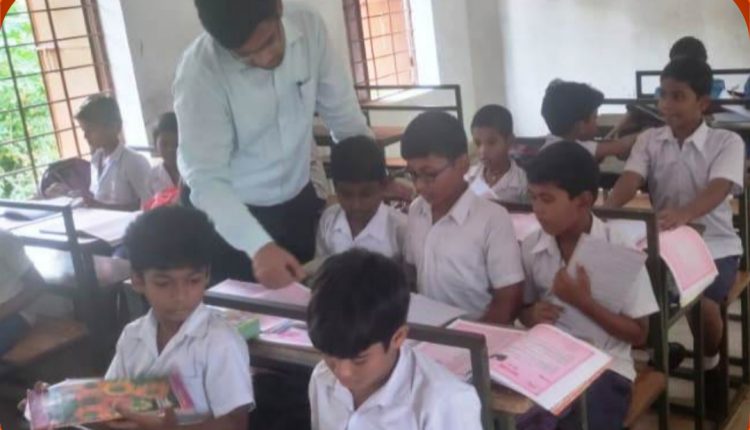 IAS Kirti Bhasan Inspection In School