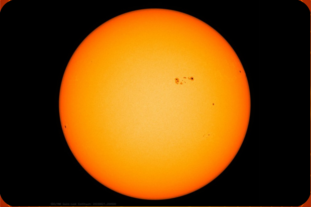 Sunspot Size Of 3 Earth's, Doubling Size In Every 24hrs