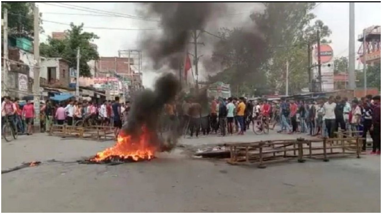 Protest Over Agnipath Scheme In Bihar Haryana Rajsthan