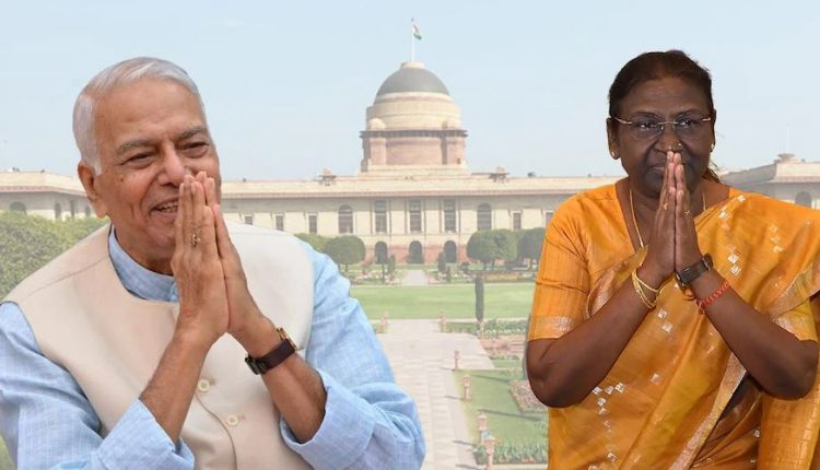 Presidential Election NDA Candidate Droupadi Murmu And Yashwant Sinha