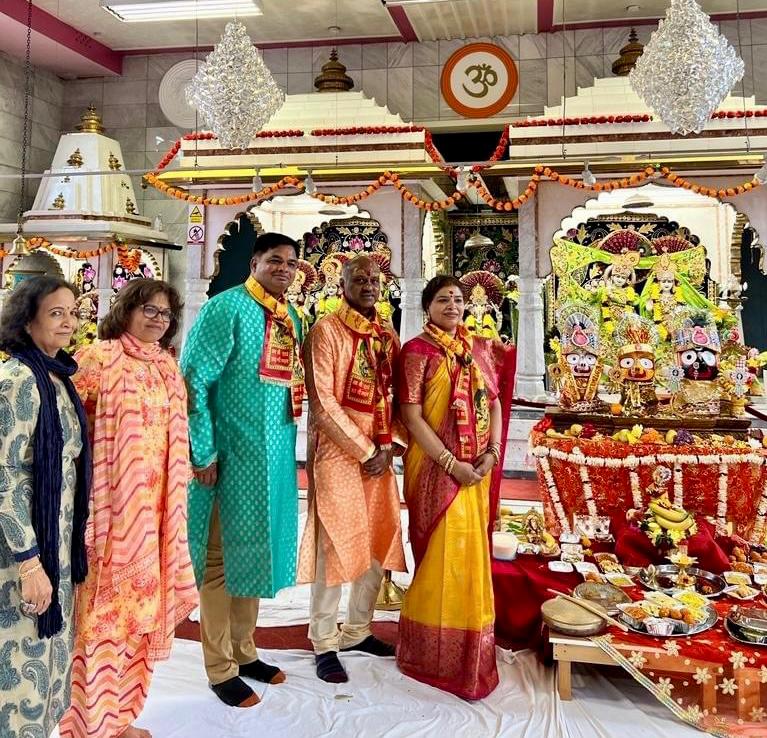 Rath Yatra Observed In Manchester Of England
