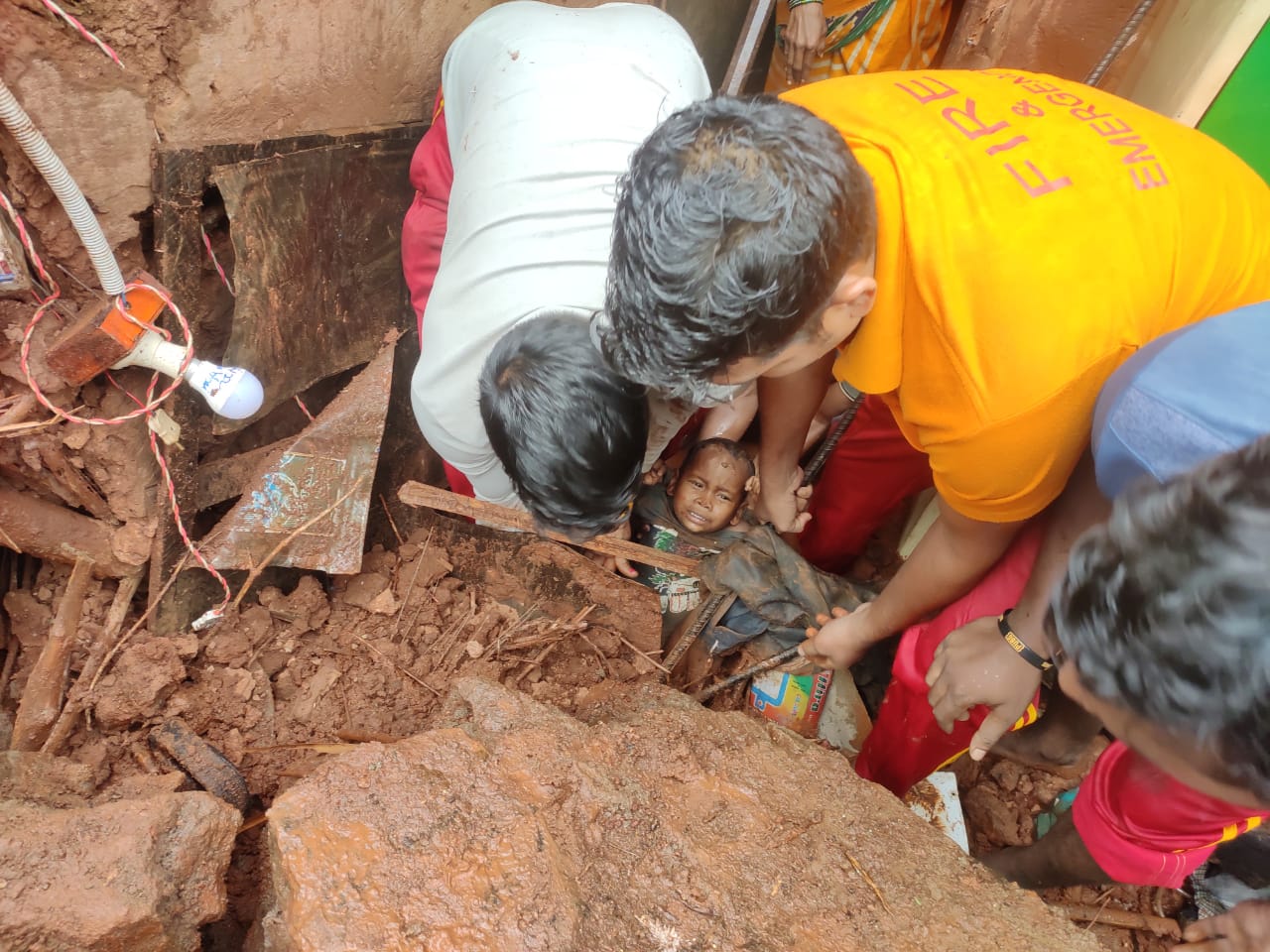 Woman & Her Minor Daughter Killed In Wall Collapse Phulbani