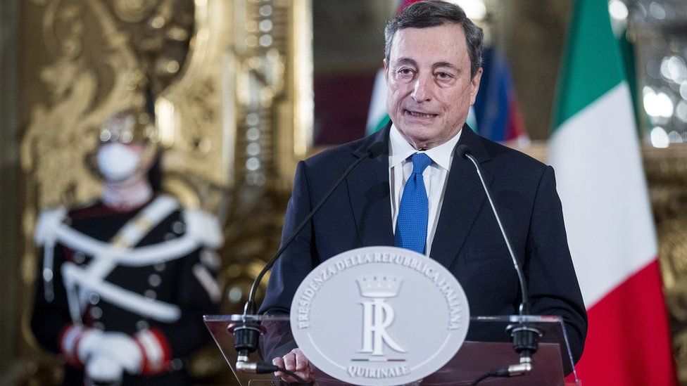 Italian PM Mario Draghi offers resignation