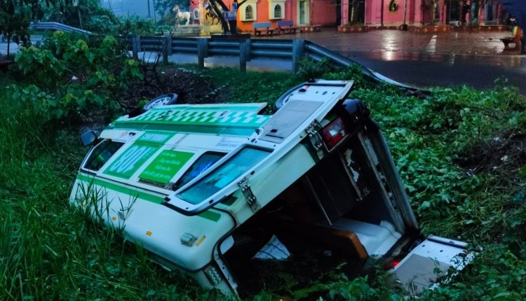 108 Ambulance Accident In Jajpur