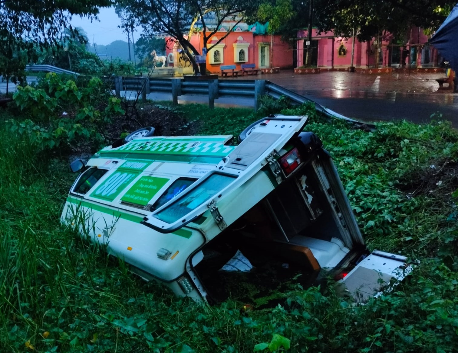 108 Ambulance Accident In Jajpur
