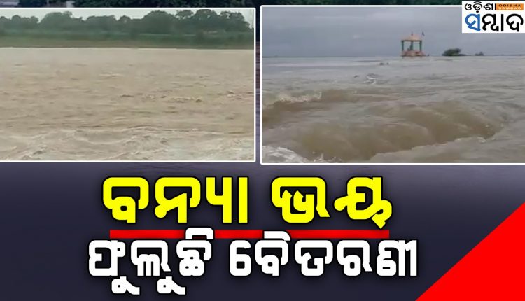 Flood Fear Water Level Increasing In Mahanadi And Baitarani River