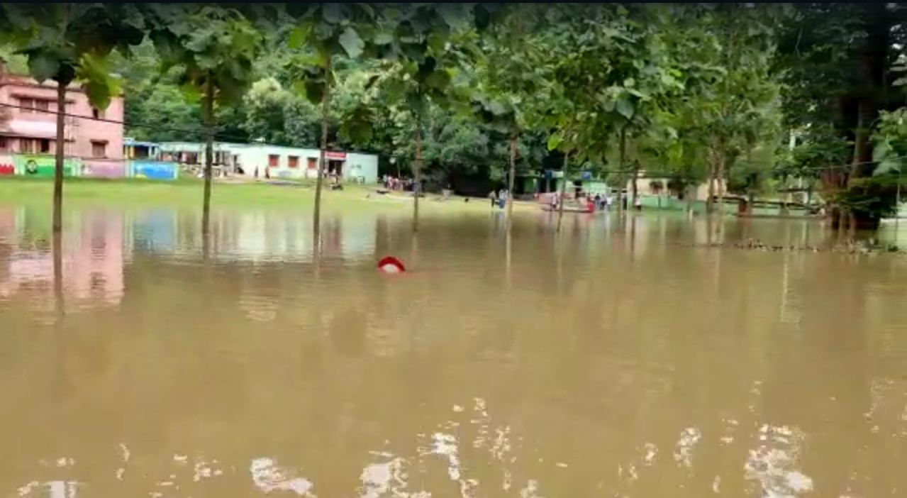 Flood Water Enters In Satkosia Tourist Places Of Angul