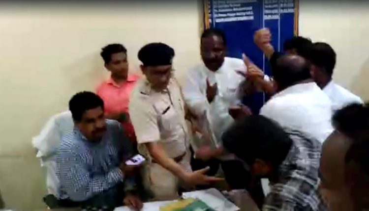 In Name Of Protest Baliguda Congress Trying To Attack NAC Executive Officer