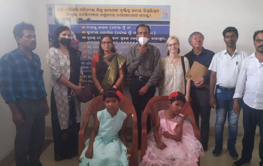 Two Specially Abled Sister Of Jajpur Adopted By American Couple