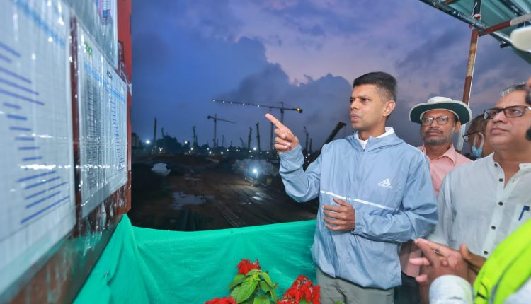 5T Secretary Reviewed Work Of Cuttack SCB And Taladanda Canal