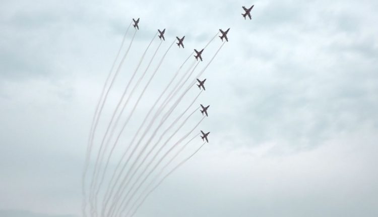 After Uncertainty Over Weather, Suryakirans Display Over Puri