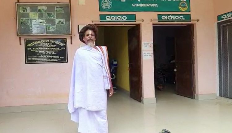 Forest Department Arrested Khandia Baba For Illegally Occupying Reserve Forest Land In Dhenkanal