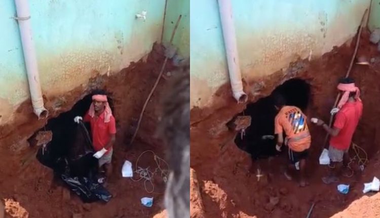 Husband Killed Wife And Kept Body In Latrine Tank In Koraput
