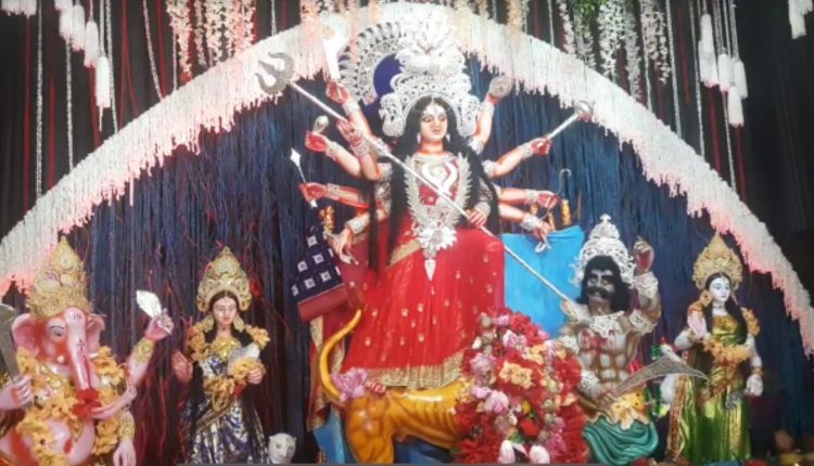 Traditional Navratri Puja In Khariar Different Mandap