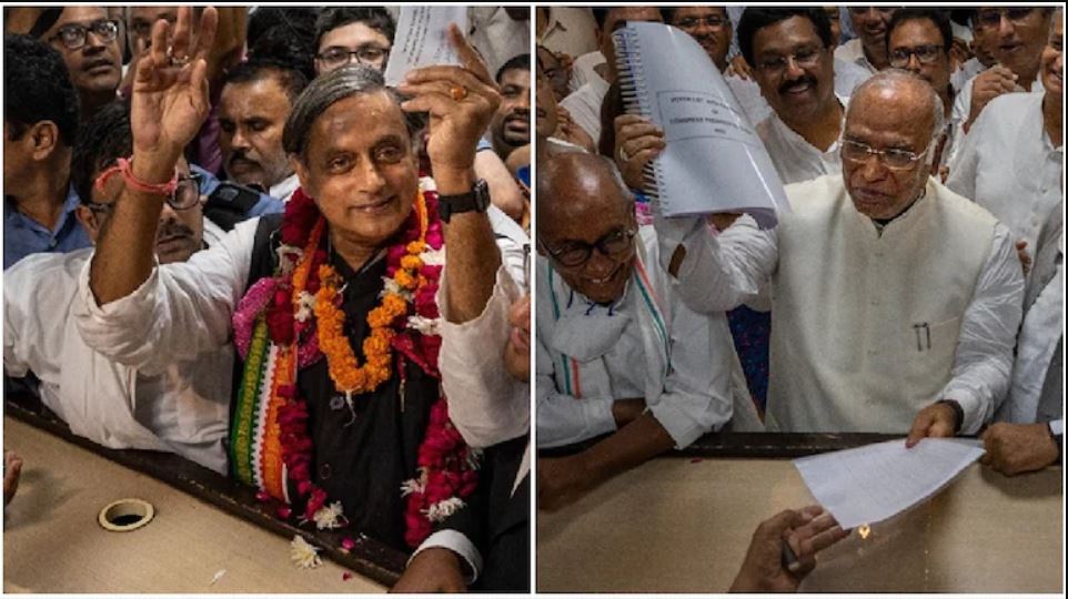 A Gandhis-Proxy Or Shashi Tharoor Congress Votes Now