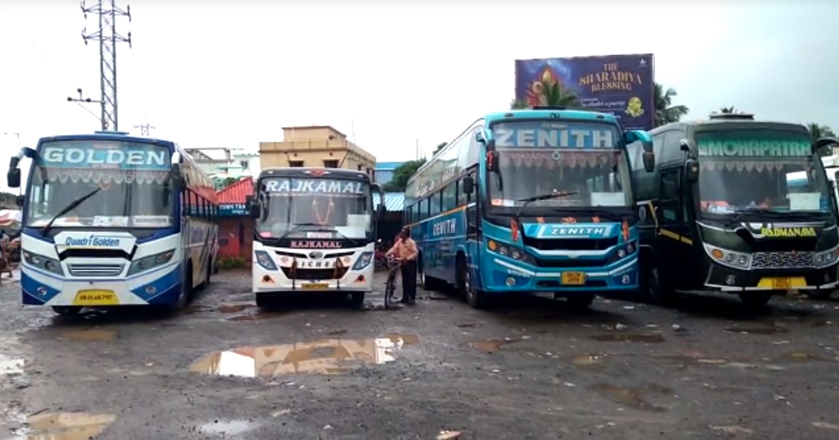 Commuters Suffer As Bus Services Remain Halted In Odisha’s Bhadrak