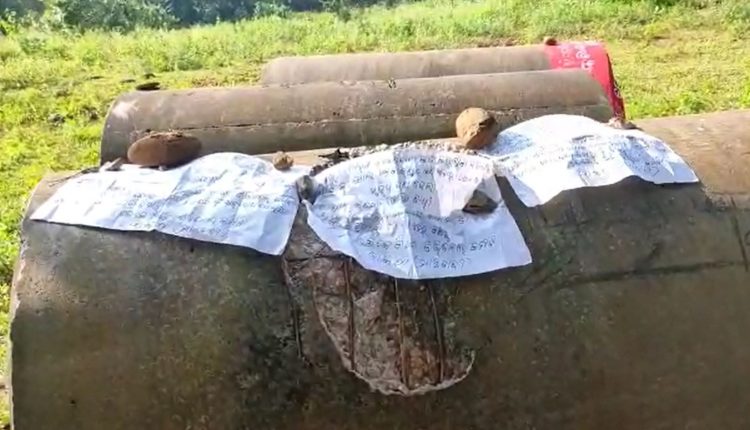 Maoists Killed One Person And Blazed 5 Vehicles Engaged In Road Work In Baliguda