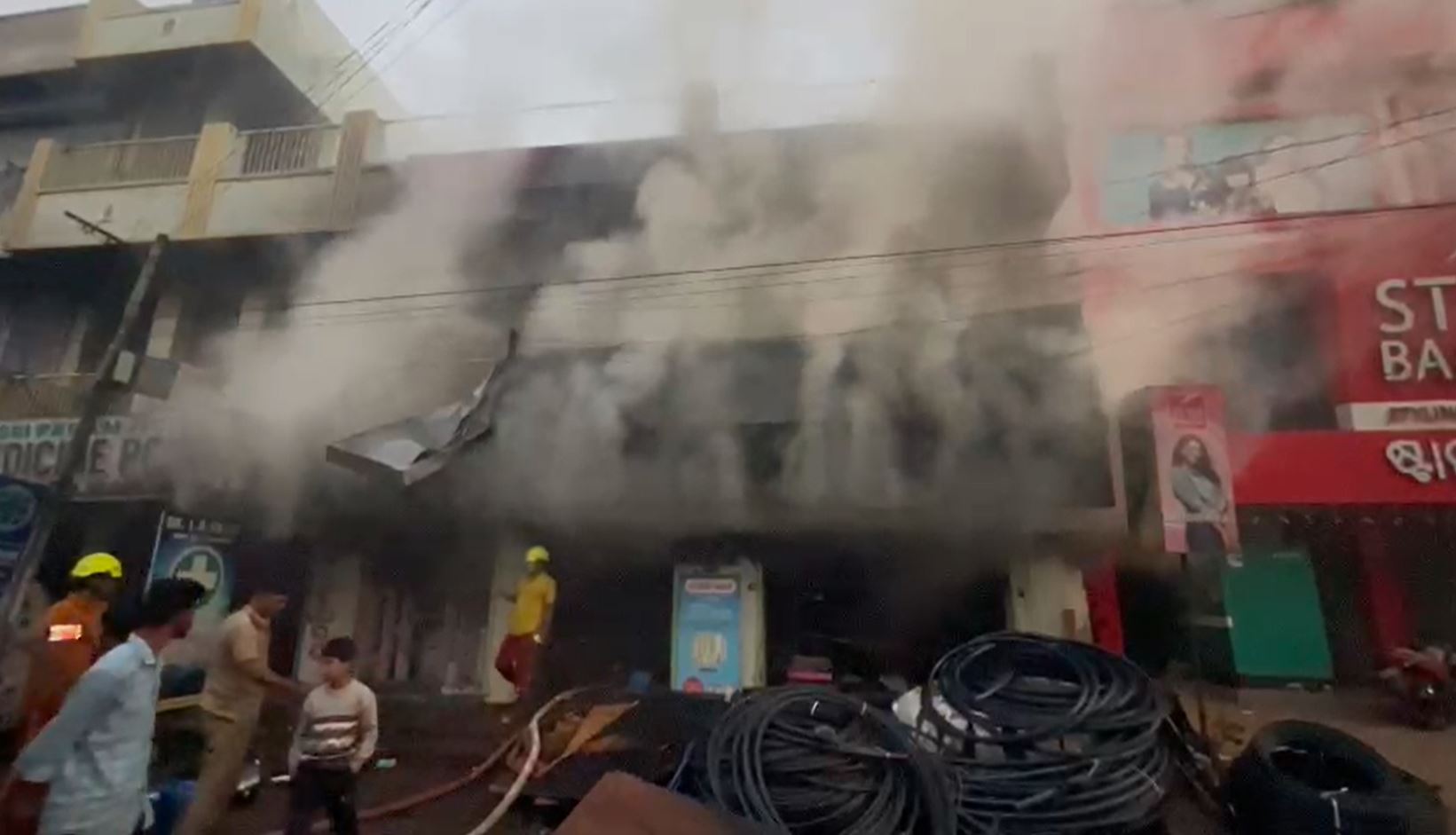 Property Worth 3 Crore Blazed In Fire In Rayagada
