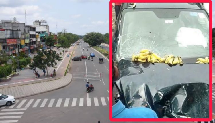 Speeding Car Causes Series Of Accidents In Bhubaneswar; Banana Seller Killed, 2 Injured