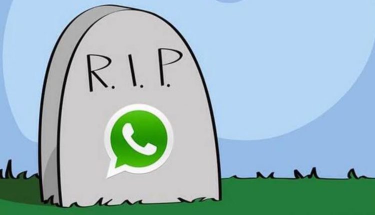 WhatsApp services have been down for the last 30 minutes