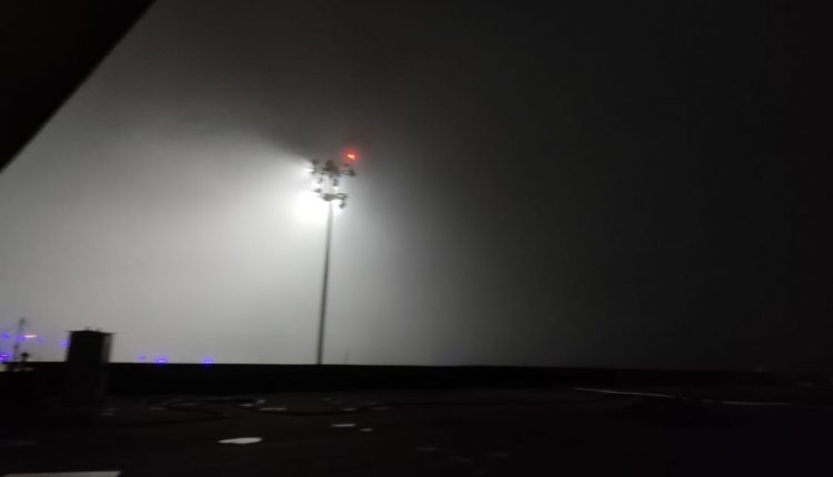 Winter Fog Seen In Wee Hours In Bhubaneswar
