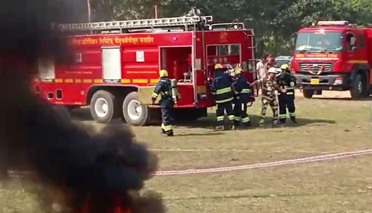 Off-Site Disaster Mock Drill Organised By IOCL In Jagatsinghpur