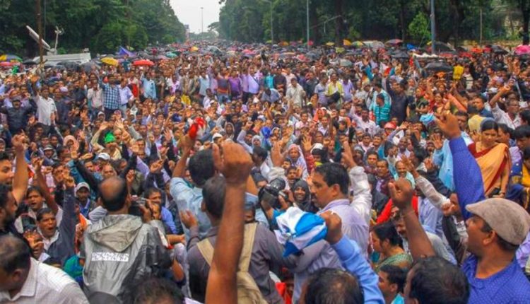 Primary Teachers In Strike, Minister Busy With Election Campaign In Padampur, BJP Targets Samir Das