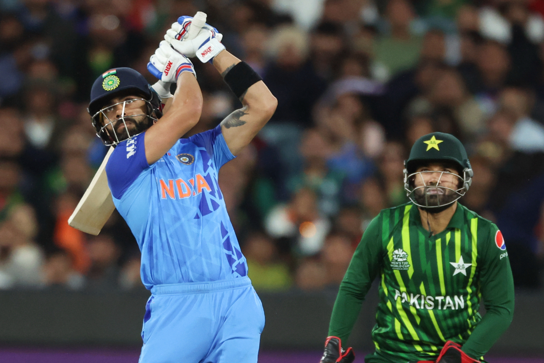 Virat Kohli Six Off Haris Rauf Against Pakistan ICC Selected By Greatest T20 Shot