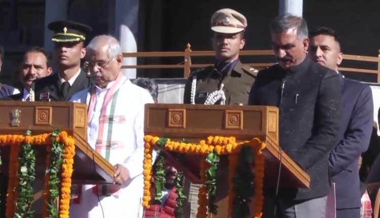 Congress Leader Sukhwinder Singh Sukhu Takes Oath As New Chief Minister Of Himachal Pradesh