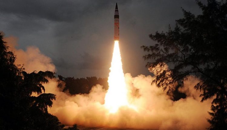 Training Launch Of Agni-1 Missile Off Odisha Coast Successful