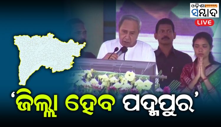 Padampur To Get District Status In 2023 Bjd Suprema Naveen Patnaik
