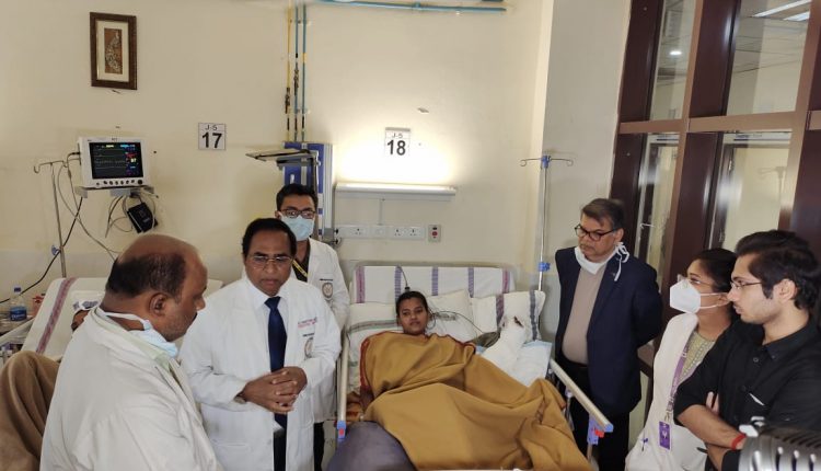 Successful forearm replantation at AIIMS BHUBANESWR