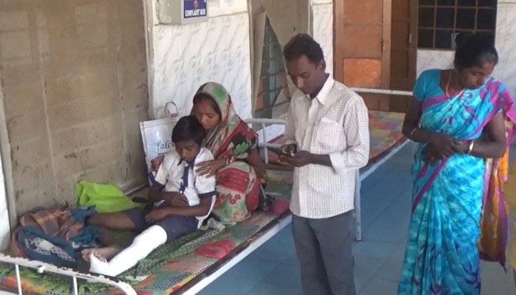 5th Class Student Fall Down From School Roof In Mayurbhanj