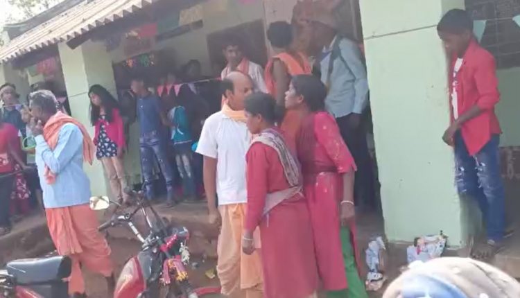 Goddess Saraswati Idol Smashed By 2 Sisters During Celebrations At School In Kamakhyanagar