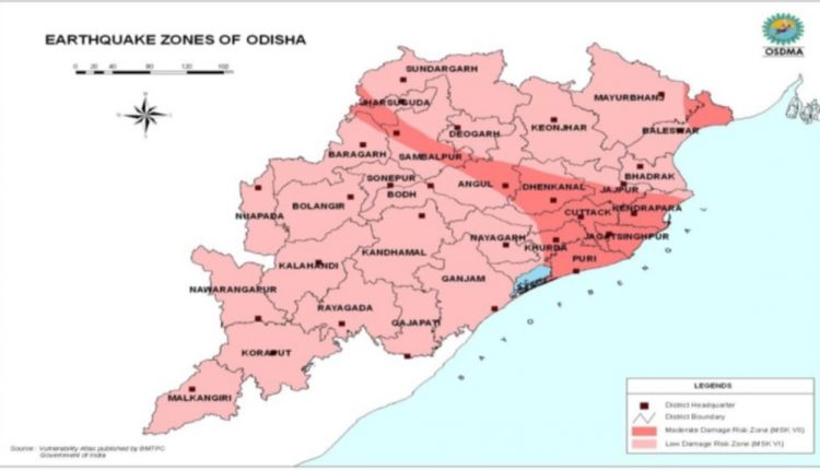 Joshimath Alert 16 District Of Odisha On Moderate Risk Zones Of Earthquakes
