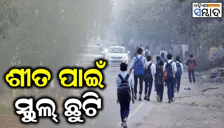 KG to std 5, to remain closed till 14th January due to cold wave