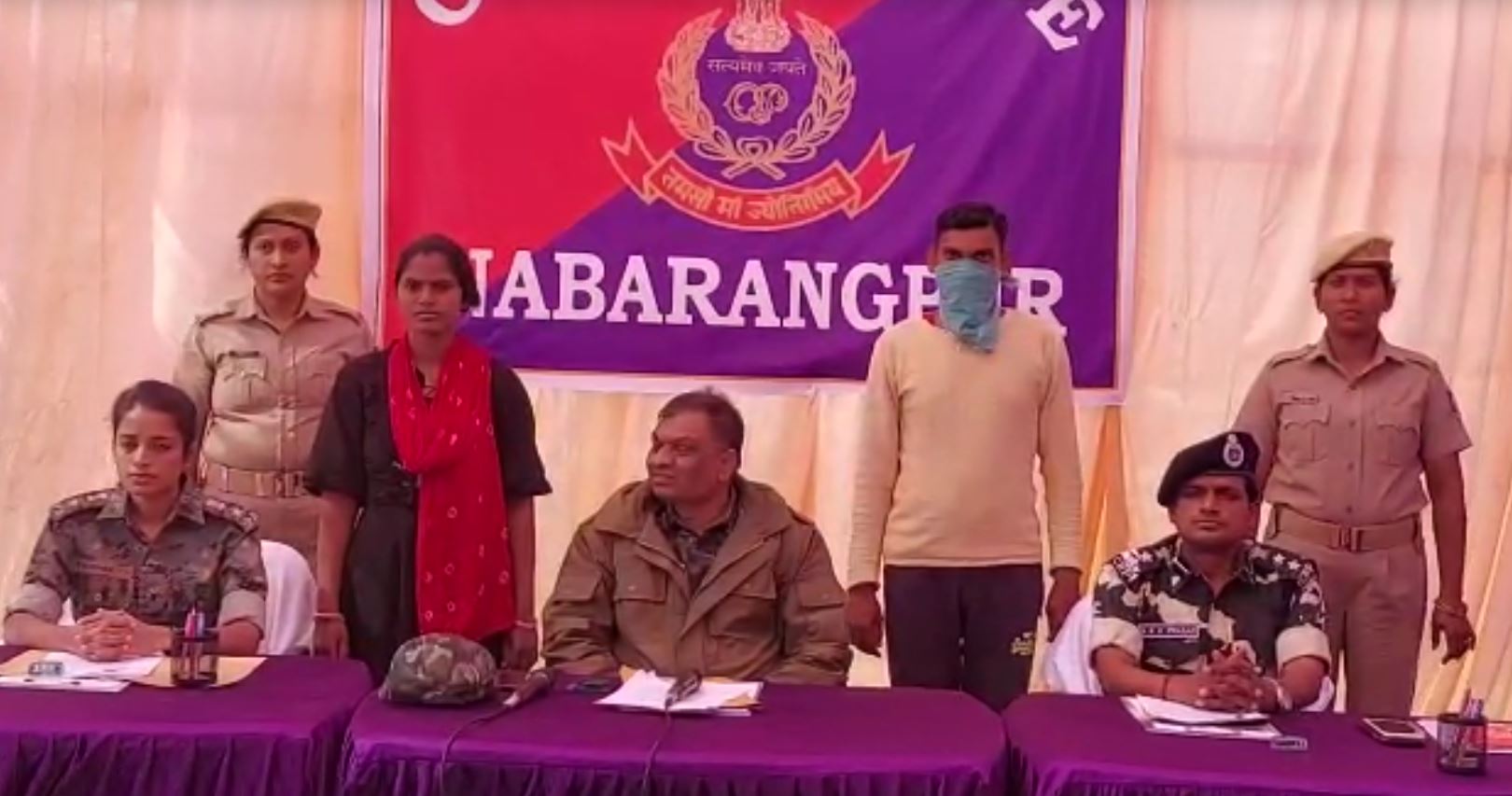 Security Forces Arrested Two Hardcore Maoists In Nabarangpur During Joint Combing