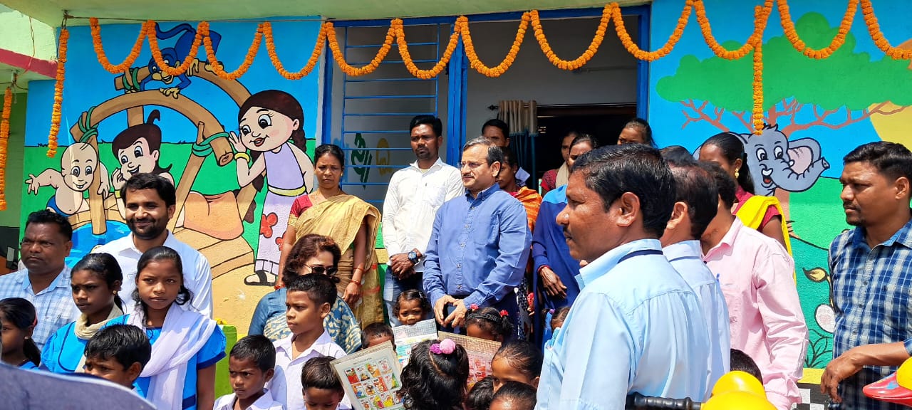 Chief Secretary Suresh Chandra Mohapatra Visits Kotia