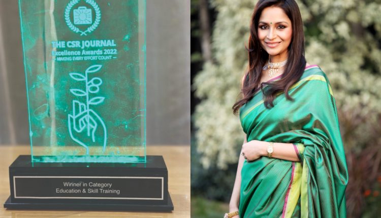 JSP honoured with CSR Journal Excellence Award