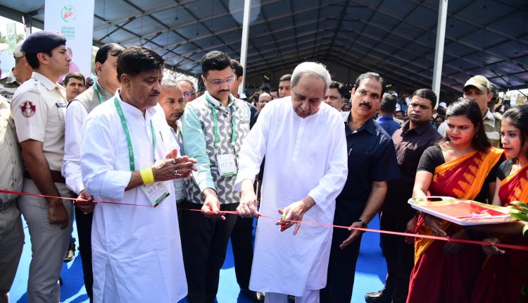 Krushi Odisha 2023 kick-starts; 5 farmers and 5 SHGs felicitated