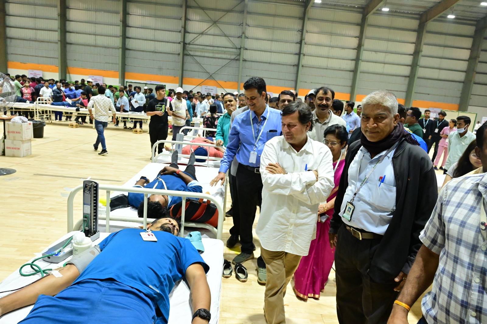 Mega KIIT Blood Donation Camp, Record 4030 Units of blood collected in a single day