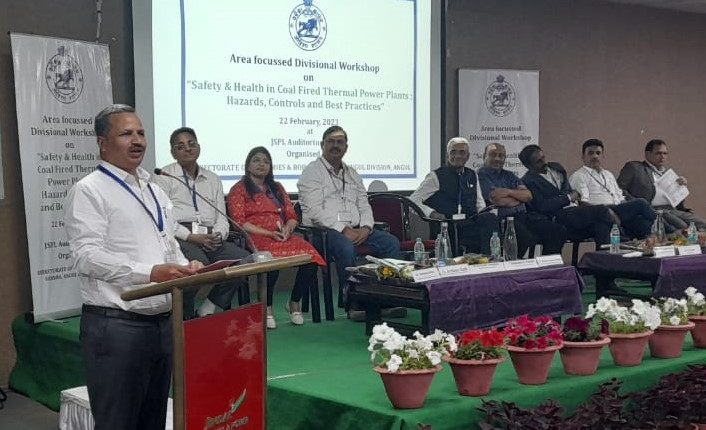 Workshop on Safety & Health in Coal Fired Thermal Power Plant Held at JSP Angul