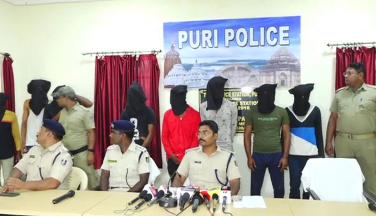 12 Arrested For Robbery & Extortion In Odisha’s Puri