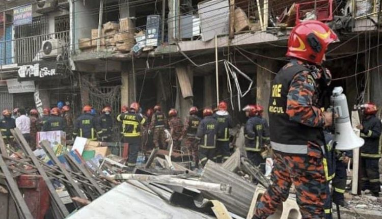 14 Killed, Over 100 Injured In Explosion At Dhaka Building